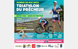 Triathlon du Precheur - le 20 Mai 2023
