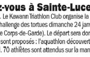 Parution du France-Antilles 23/01/2016