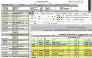 Mini Calendrier 1er semestre 2016