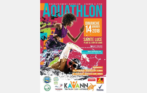 AQUATHLON DES TORTUES KAWANN 2018