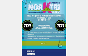 NOR'K TRI - Remise des dossards