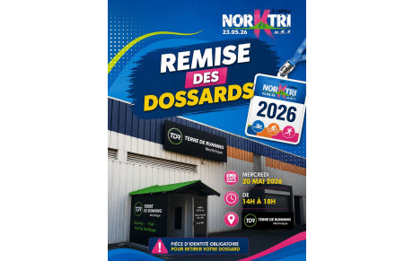 🎽 𝗥𝗘𝗠𝗜𝗦𝗘 𝗗𝗘𝗦 𝗗𝗢𝗦𝗦𝗔𝗥𝗗𝗦 – NOR K TRI 2026